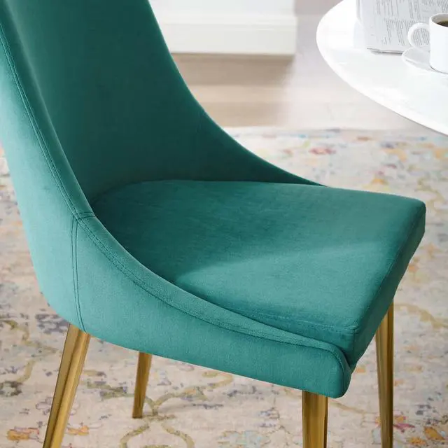 Alt view image 7 of 7 - Viscount Modern Accent Performance Velvet Dining Chair by Modway