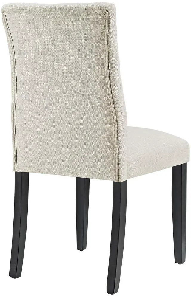 Alt view image 5 of 5 - Duchess Dining Chair Fabric Set of 4 - Beige