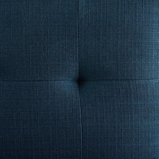 Alt view image 12 of 13 - Privy Gold Stainless Steel Upholstered Fabric Dining Accent Chair Gold Azure