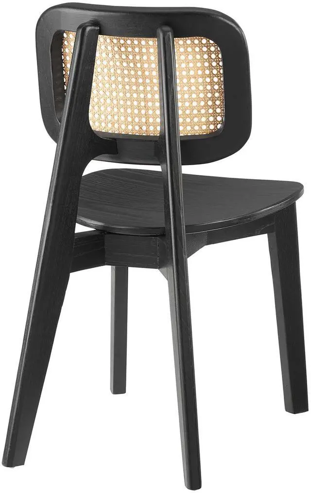 Alt view image 6 of 8 - Habitat Wood Dining Side Chair