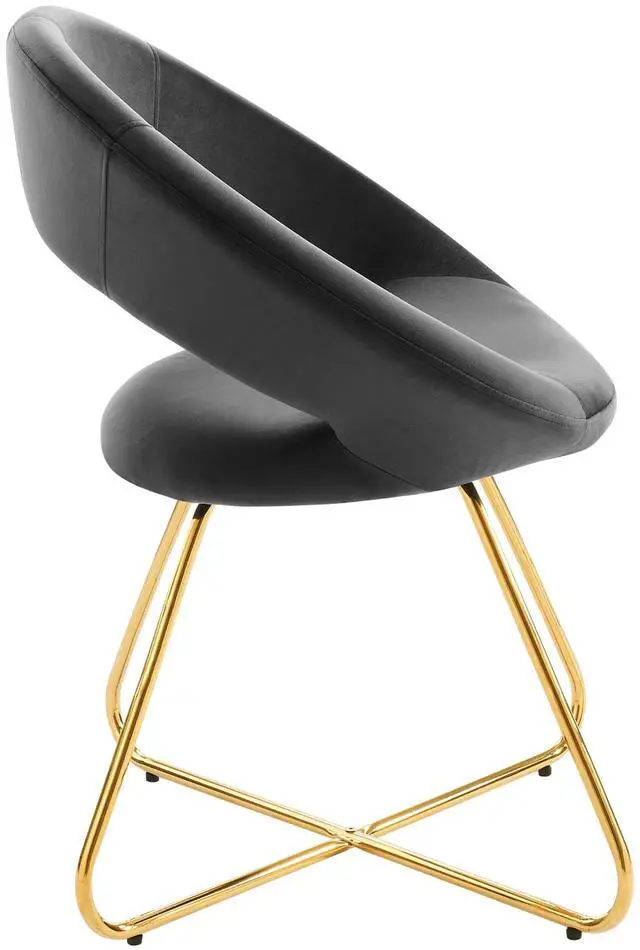 Alt view image 5 of 8 - Nouvelle Performance Velvet Dining Chair Set of 2