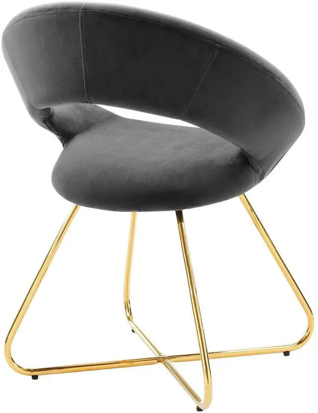 Alt view image 6 of 8 - Nouvelle Performance Velvet Dining Chair Set of 2