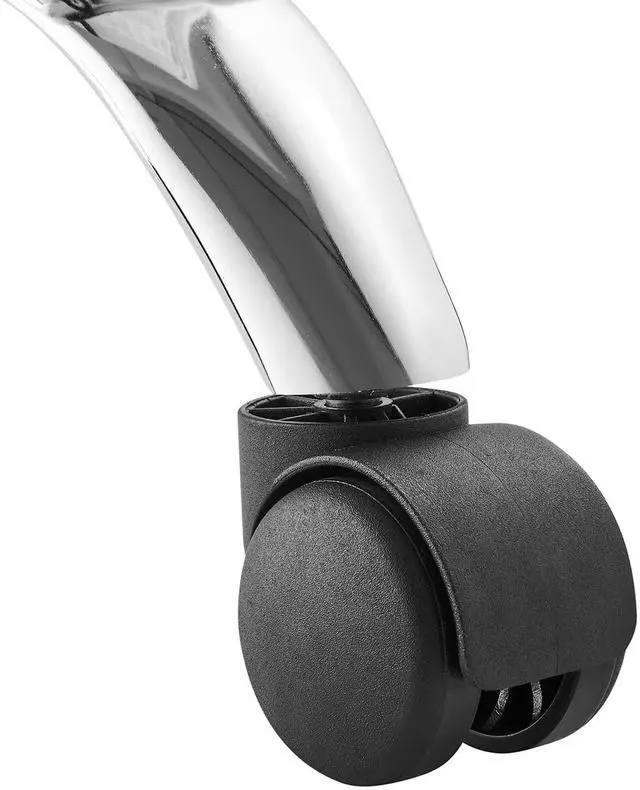 Alt view image 7 of 7 - Prim Armless Vegan Leather Drafting Chair by Modway