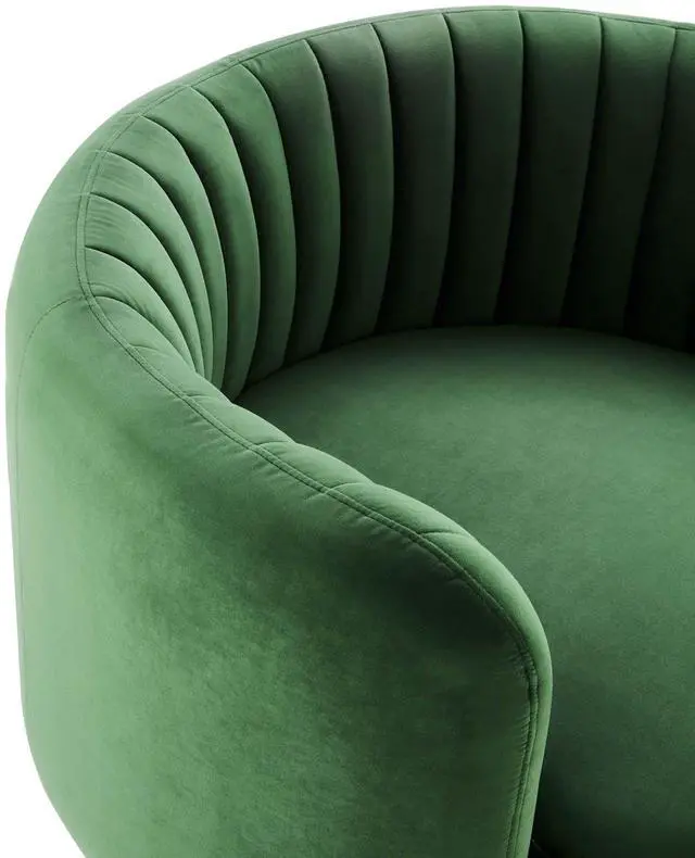 Alt view image 5 of 7 - Embrace Tufted Performance Velvet Swivel Chair by Modway