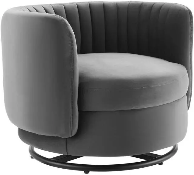 Main image of Embrace Tufted Performance Velvet Swivel Chair by Modway