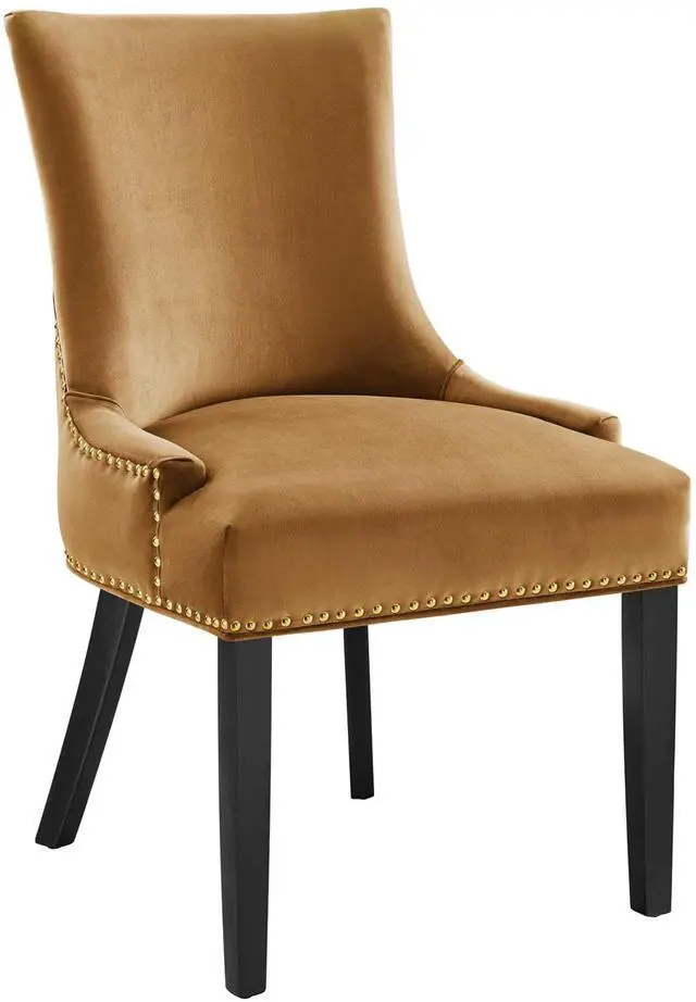 Alt view image 3 of 7 - Marquis Performance Velvet Dining Chairs Set of 2 by Modway