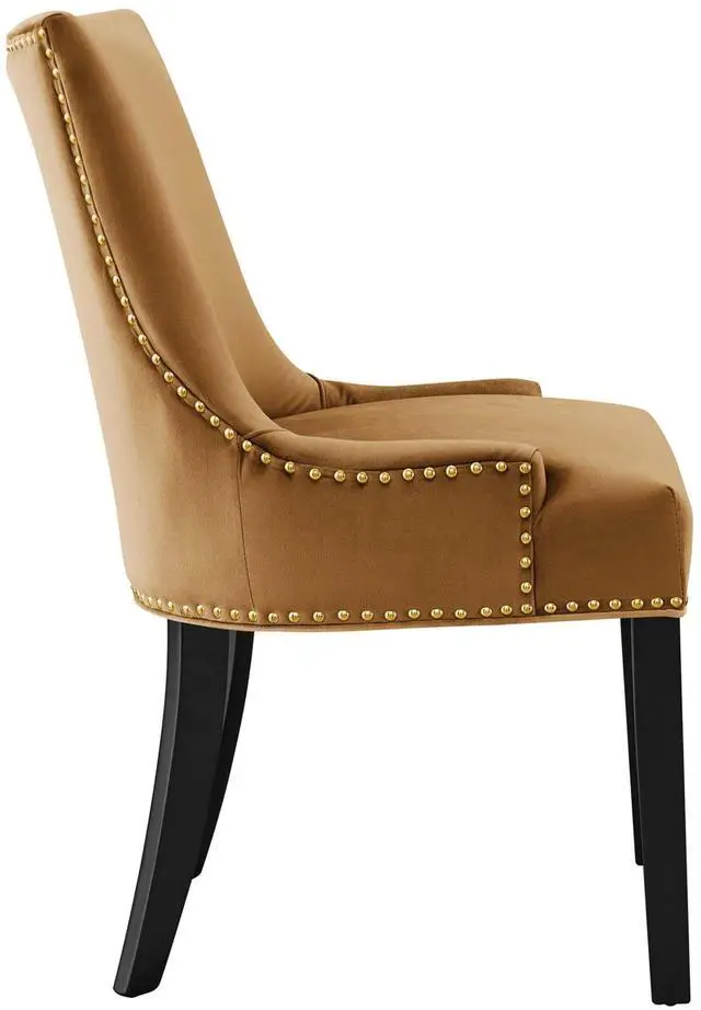 Alt view image 4 of 7 - Marquis Performance Velvet Dining Chairs Set of 2 by Modway