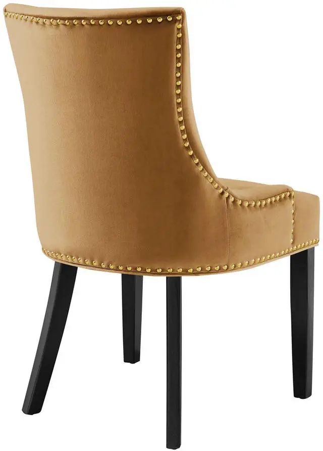 Alt view image 5 of 7 - Marquis Performance Velvet Dining Chairs Set of 2 by Modway