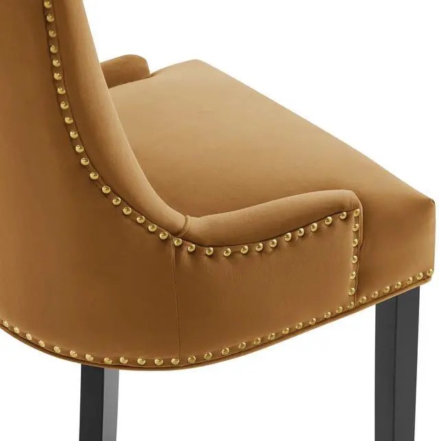 Alt view image 6 of 7 - Marquis Performance Velvet Dining Chairs Set of 2 by Modway