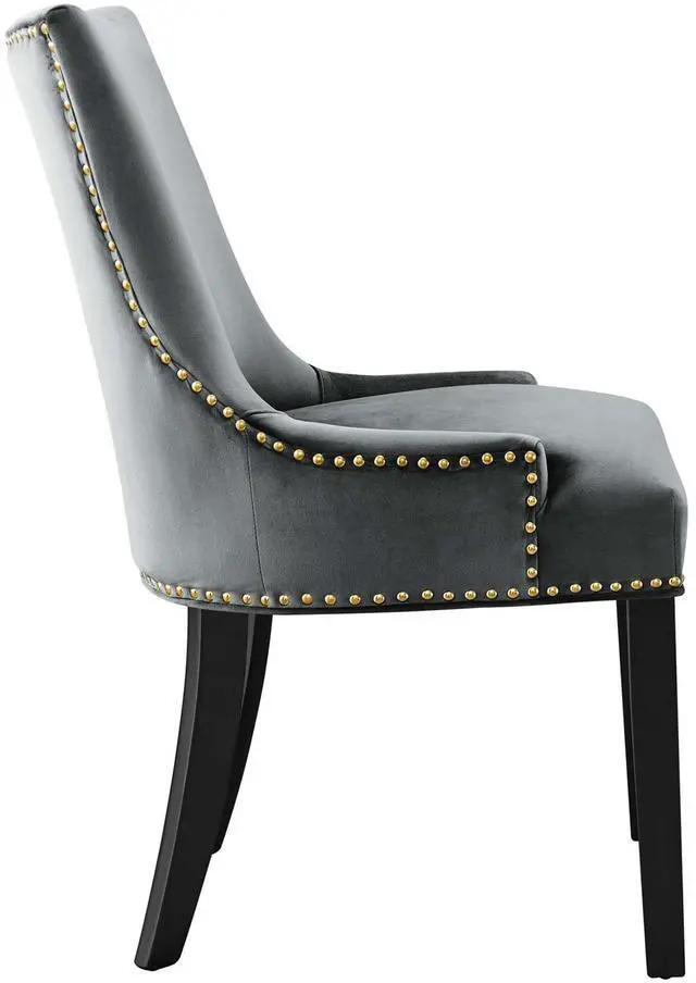 Alt view image 4 of 7 - Marquis Performance Velvet Dining Chairs Set of 2 by Modway