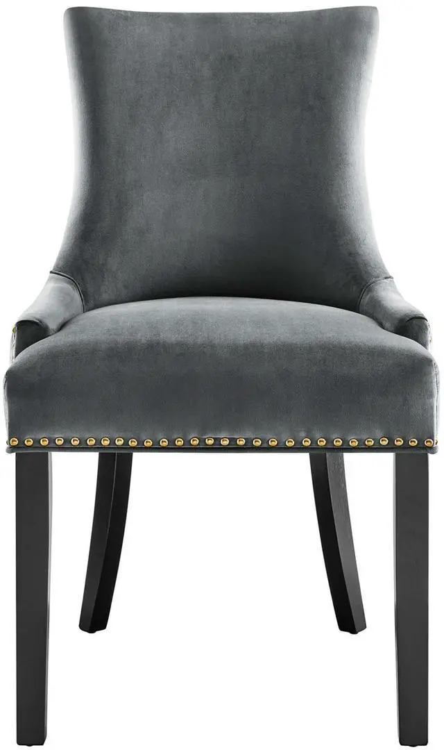 Alt view image 7 of 7 - Marquis Performance Velvet Dining Chairs Set of 2 by Modway