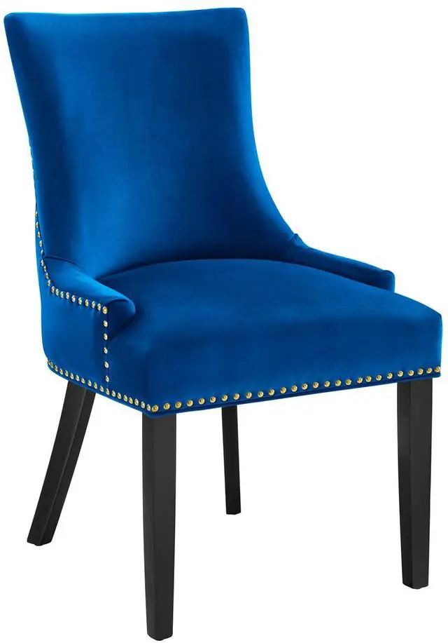 Alt view image 3 of 7 - Marquis Performance Velvet Dining Chairs Set of 2 by Modway