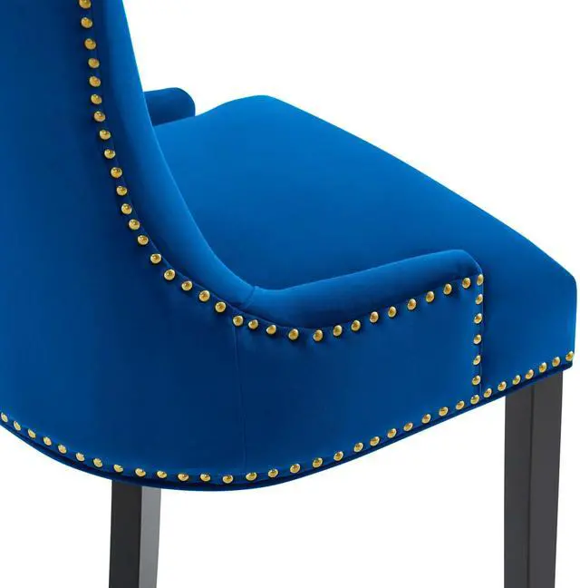 Alt view image 6 of 7 - Marquis Performance Velvet Dining Chairs Set of 2 by Modway