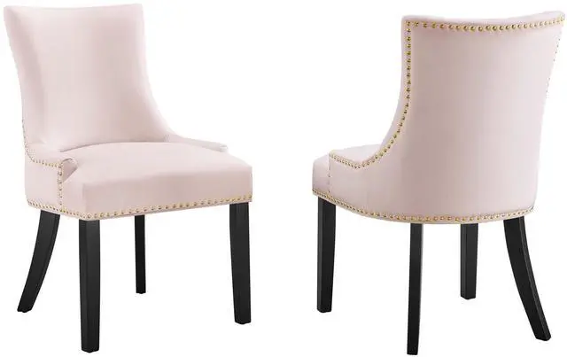 Main image of Marquis Performance Velvet Dining Chairs Set of 2 by Modway