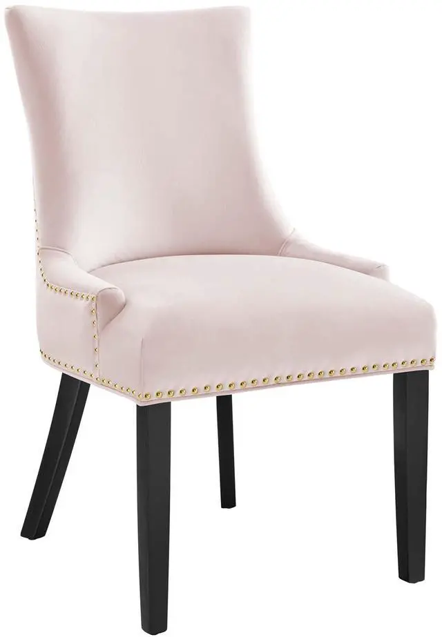 Alt view image 3 of 7 - Marquis Performance Velvet Dining Chairs Set of 2 by Modway