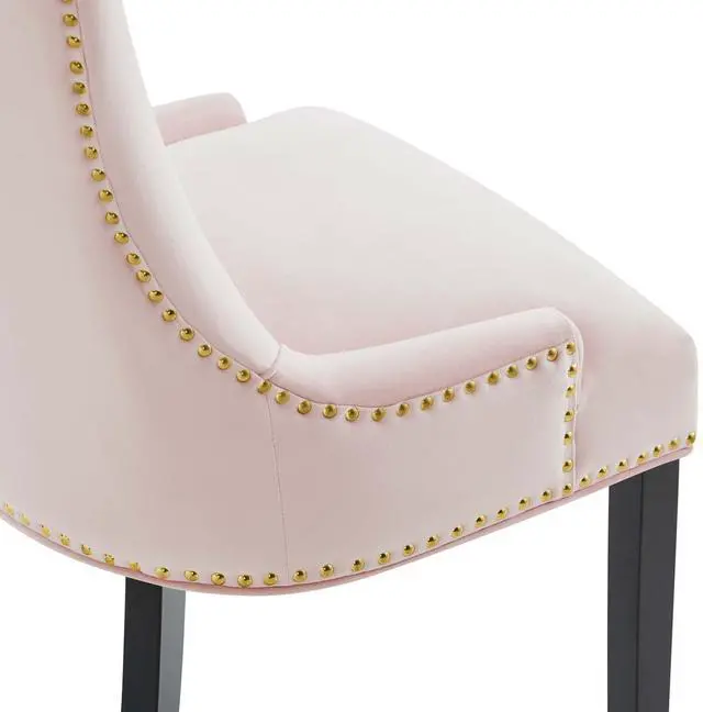 Alt view image 6 of 7 - Marquis Performance Velvet Dining Chairs Set of 2 by Modway