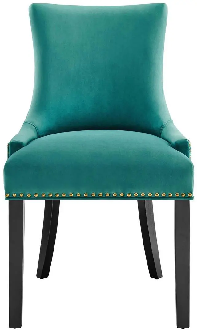 Alt view image 7 of 7 - Marquis Performance Velvet Dining Chairs Set of 2 by Modway