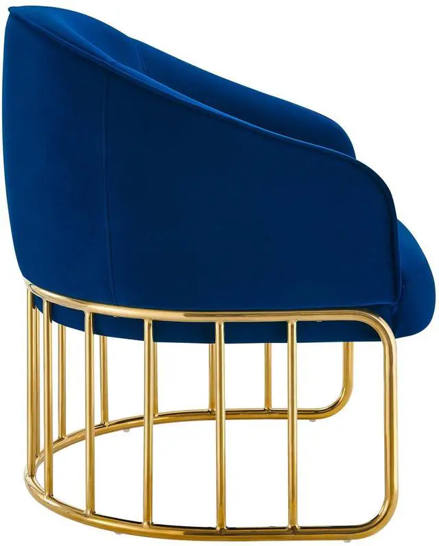 Alt view image 5 of 8 - Legacy Performance Velvet Armchair