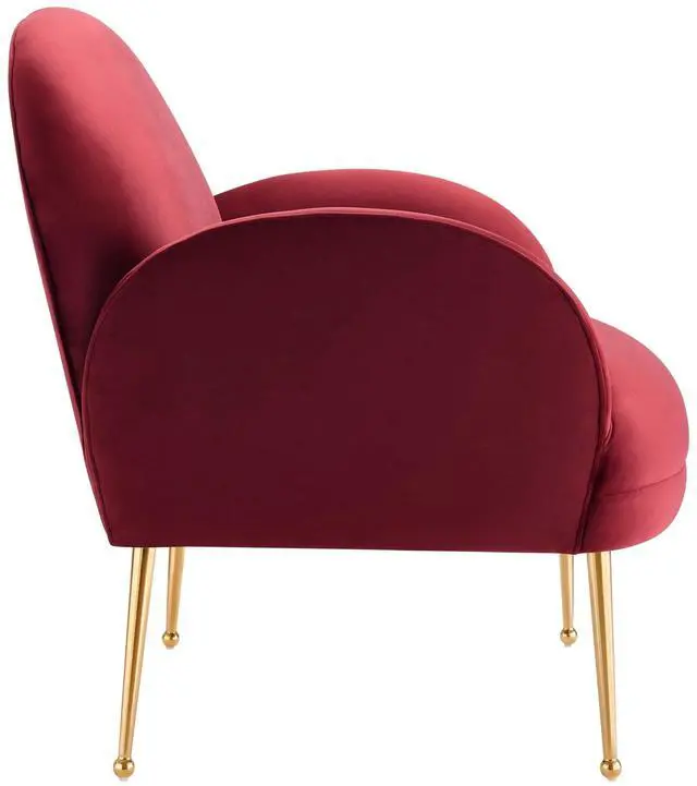 Alt view image 5 of 8 - Transcend Performance Velvet Armchair