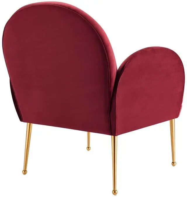 Alt view image 6 of 8 - Transcend Performance Velvet Armchair