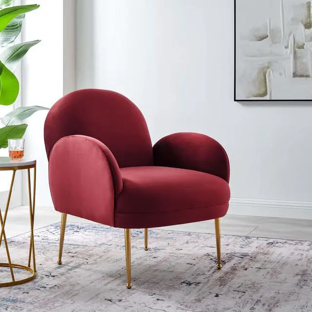 Alt view image 8 of 8 - Transcend Performance Velvet Armchair