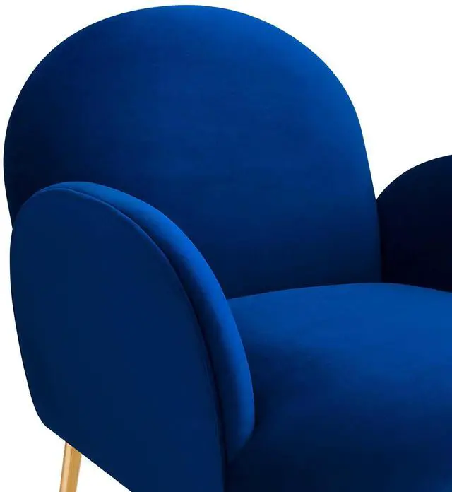 Alt view image 4 of 8 - Transcend Performance Velvet Armchair