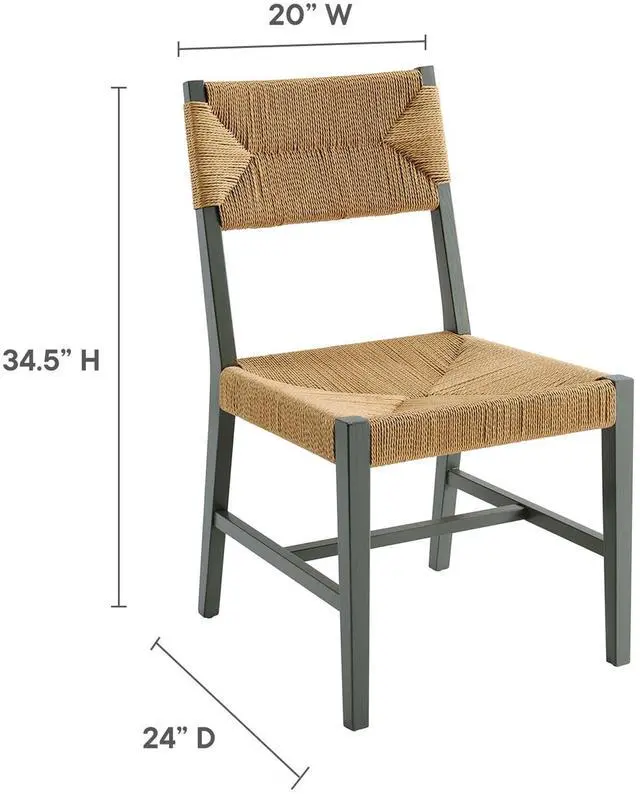 Alt view image 3 of 7 - Bodie Wood Dining Chair by Modway