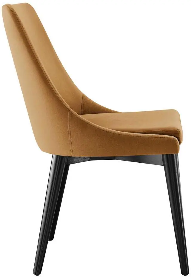 Alt view image 8 of 11 - Viscount Accent Performance Velvet Dining Chairs - Set of 2