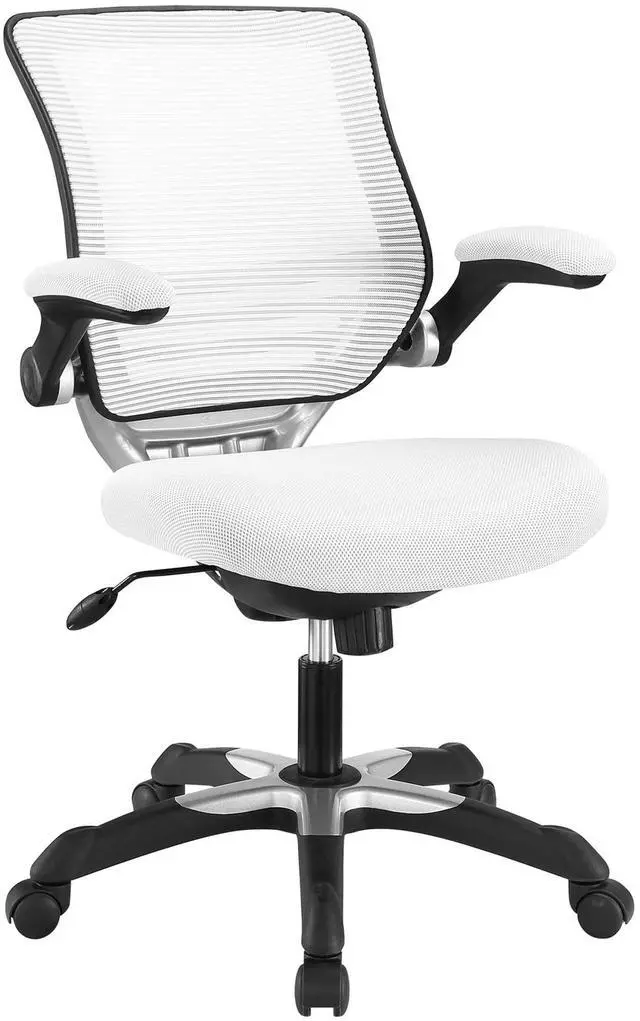 Alt view image 2 of 7 - Edge Mesh Office Chair - White
