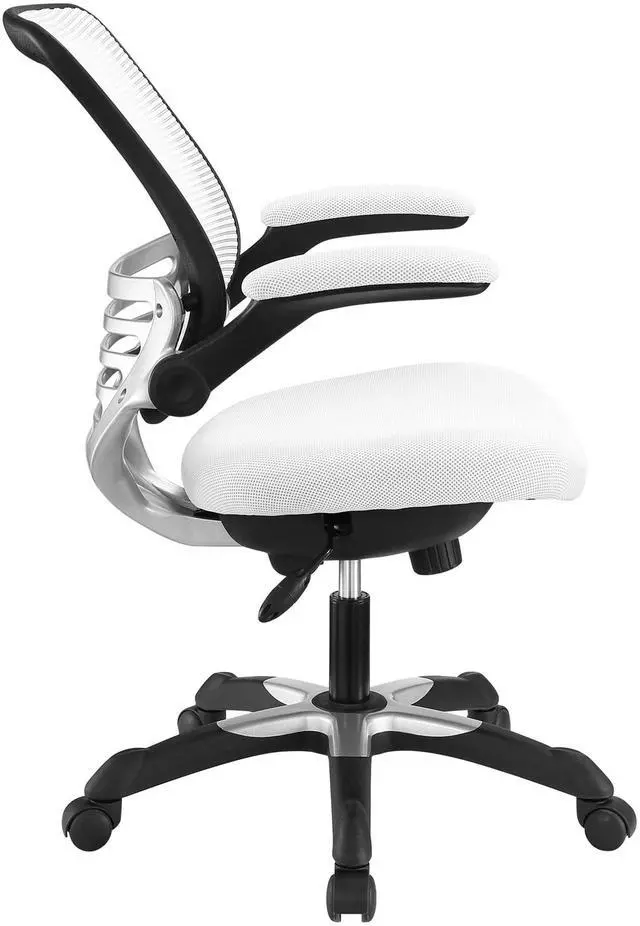 Alt view image 5 of 7 - Edge Mesh Office Chair - White