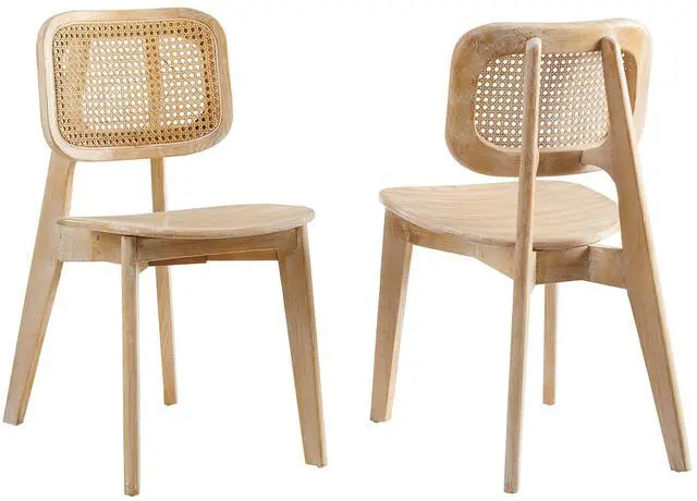 Alt view image 7 of 13 - Habitat Wood Dining Side Chair Set of 2