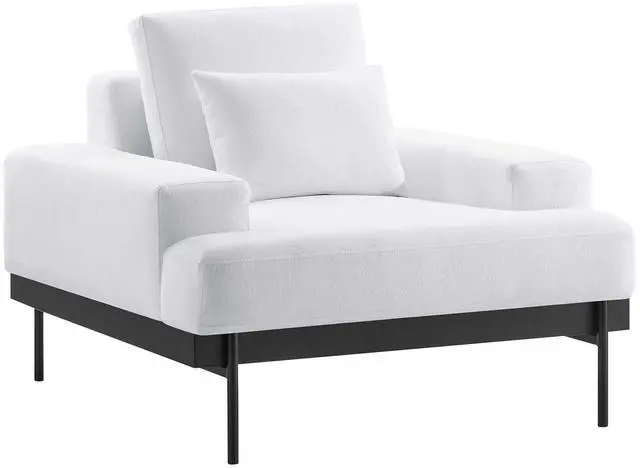 Alt view image 7 of 13 - Proximity Upholstered Fabric Armchair