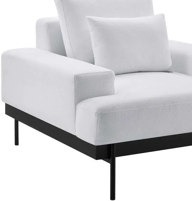 Alt view image 12 of 13 - Proximity Upholstered Fabric Armchair