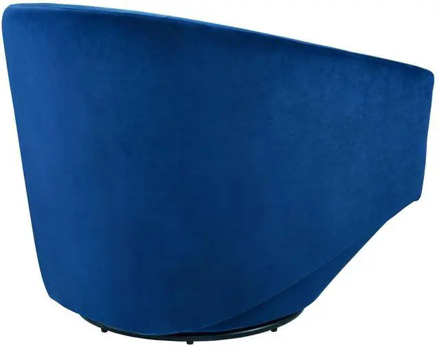 Alt view image 11 of 13 - Series Performance Velvet Fabric Swivel Chair