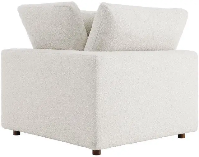Alt view image 5 of 7 - Commix Down Filled Overstuffed Boucle Fabric Corner Chair by Modway