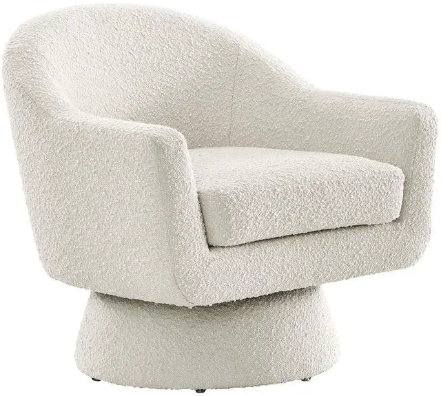 Main image of Astral Boucle Fabric Swivel Chair by Modway