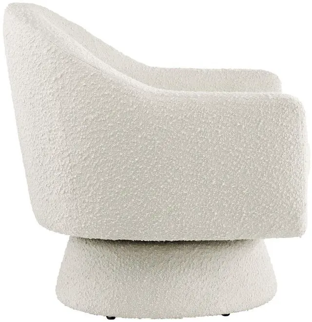 Alt view image 4 of 7 - Astral Boucle Fabric Swivel Chair by Modway