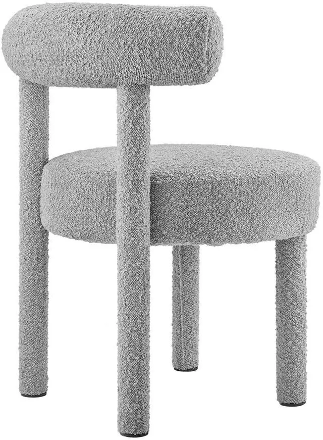 Alt view image 5 of 7 - Toulouse Boucle Fabric Dining Chair by Modway