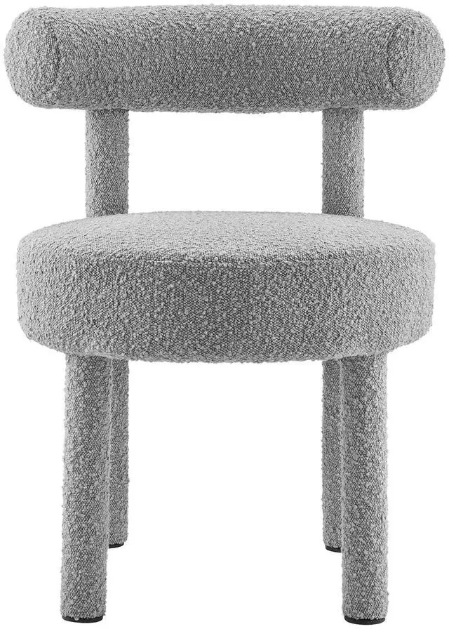 Alt view image 6 of 7 - Toulouse Boucle Fabric Dining Chair by Modway