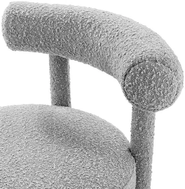 Alt view image 7 of 7 - Toulouse Boucle Fabric Dining Chair by Modway