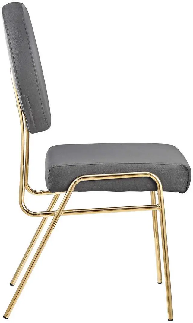 Alt view image 4 of 7 - Craft Performance Velvet Dining Side Chairs Set of 2 by Modway