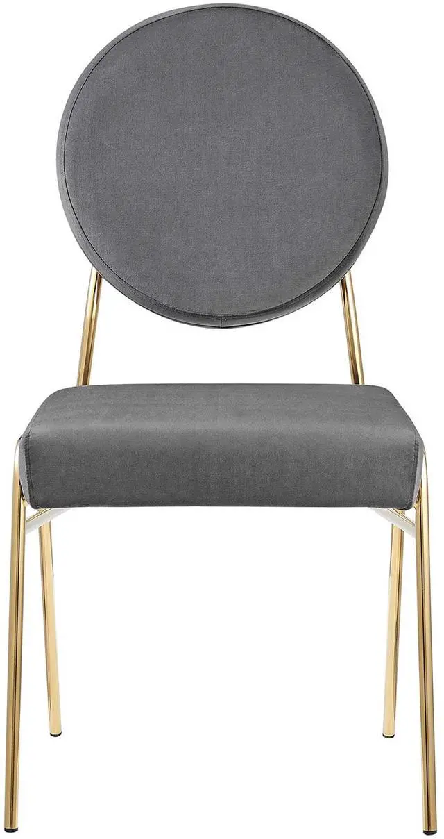 Alt view image 6 of 7 - Craft Performance Velvet Dining Side Chairs Set of 2 by Modway
