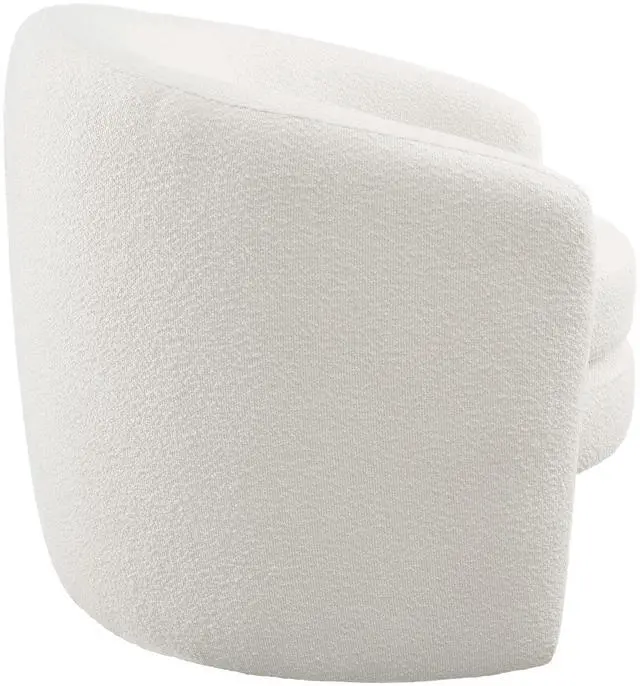 Alt view image 4 of 7 - Affinity Upholstered Boucle Fabric Curved Back Armchair by Modway