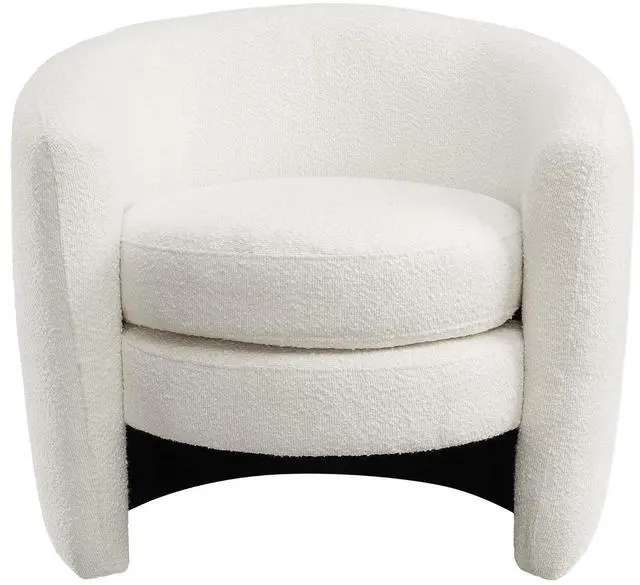 Alt view image 5 of 7 - Affinity Upholstered Boucle Fabric Curved Back Armchair by Modway
