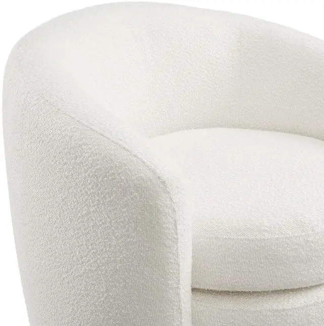 Alt view image 7 of 7 - Affinity Upholstered Boucle Fabric Curved Back Armchair by Modway