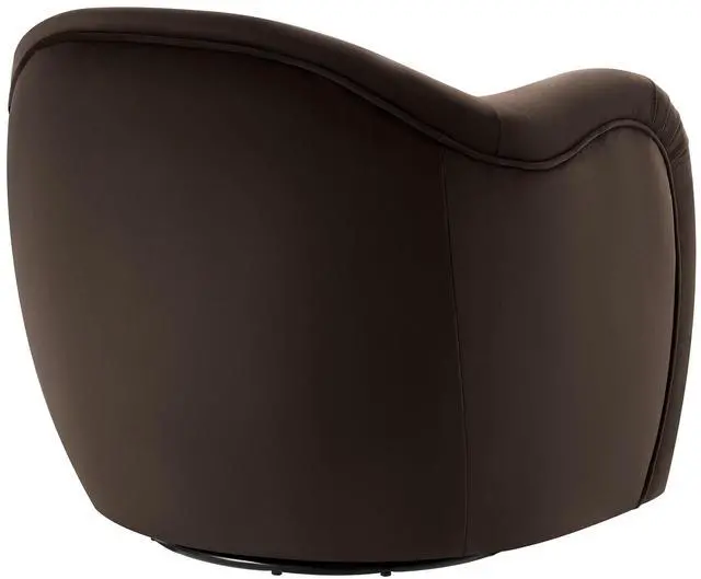 Alt view image 5 of 7 - Compose Performance Velvet Swivel Armchair by Modway
