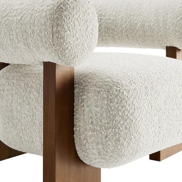 Alt view image 7 of 7 - Jace Boucle Accent Chair by Modway