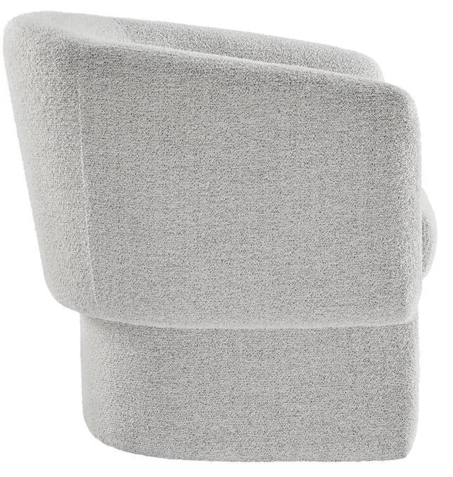 Alt view image 4 of 7 - Muse Boucle Fabric Barrel Accent Chair by Modway
