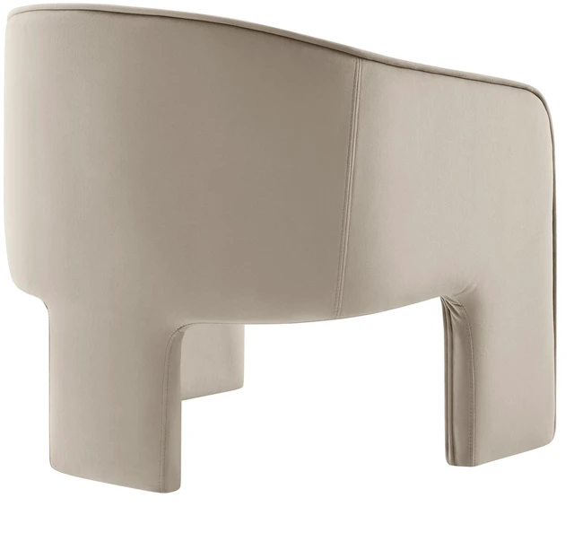 Alt view image 5 of 7 - Greer Performance Velvet Upholstered Accent Armchair by Modway