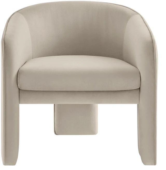 Alt view image 6 of 7 - Greer Performance Velvet Upholstered Accent Armchair by Modway